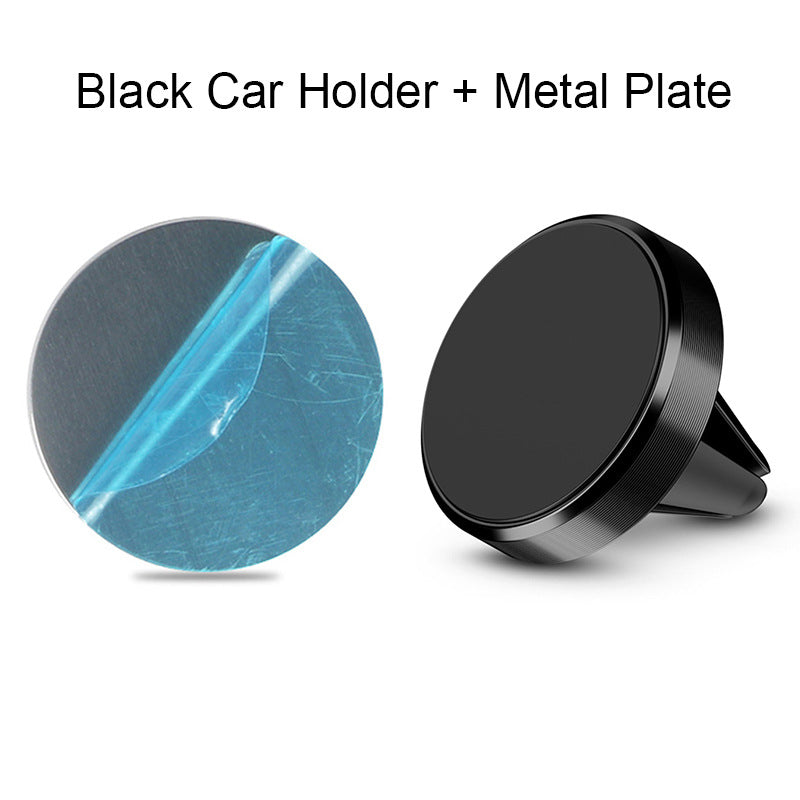 Magnetic Car Phone Holder – 360° Dashboard Mount